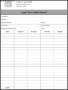 Long-Term Debit Record Form Template