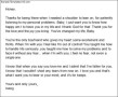 Love Letter to write a Boyfriend