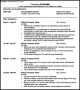 MBA Resume Format