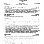MBA Resume Template Download