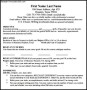 MBA Resume Template PDF Sample