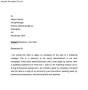 Marketing Cover Letter
