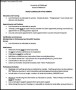 Medical CV Template Printable