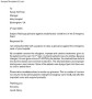 Medical Grievance Letter