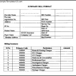 Medical Invoice Template