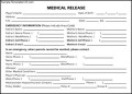 Medical Release Form PDF