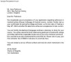 Medical School Letter