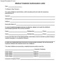 Medical Treatment Authorization Letter