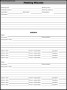 Meeting Minutes Template