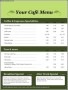 Menu Template