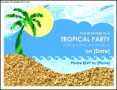Microsoft Party Invitation Template
