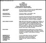 Microsoft Resume Outline Template