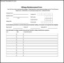 Mileage Reimbursement Form Download In PDF