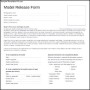 Model Release Form