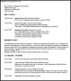 Modern CV Template Sample