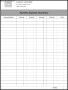 Monthly Expense Summary Template