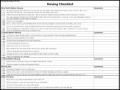 Moving Checklist Template