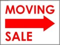 Moving Sale Sign Template