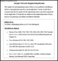 Network Engineer Resume Doc