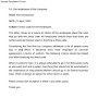 New Business Letter Example
