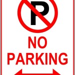 No Parking Template