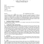 Non Binding Letter of Intent Template Free Download