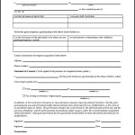 Notarized Letter for Child Custody PDF Printable