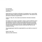 Notice Of Cancellation Letter