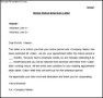 Notice Period Extension Letter Format