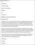 Nursing Job Resignation Letter