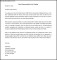 Nursing Letter of Recommendation Template Example Download
