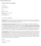Official Letter Sample