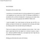 One Week Notice Letter For An Employee