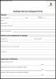 Outside Service Request Form Template