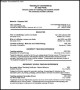 PDF Printable General CV Template Free