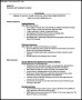PDF Printable Teaching CV Template