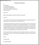Partnership Contract Termination Letter Template Printable