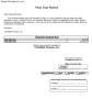 Past Due Letter to Customer