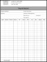 Payroll Record Template