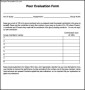 Peer Evaluation Form