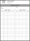 Periodic Inventory Form Template