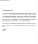 Personal Letter of Recommendation for Teacher