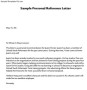 Personal Reference Letter Template PDF