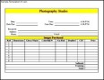 Photography Invoice Template PDF