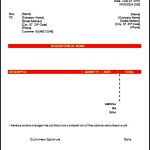 Photography Invoice Template Sample