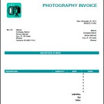 Photography Invoice Template Word