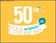 Printable 50th Birthday Invitation Template