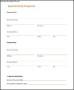 Printable Business Sponsorship Letter Template Download