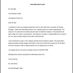 Printable Early Retirement Letter Template Example Word for Free