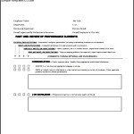Printable Employee Review Form